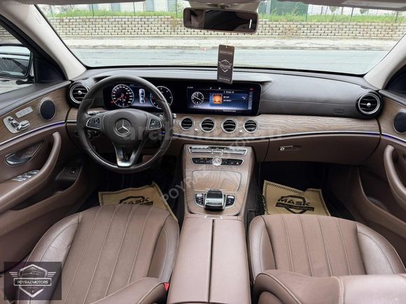 POYRAZ MOTORS'DAN E220D EXCLUSİVE 4 MATİC BAKIMLI COMMAND EKRAN