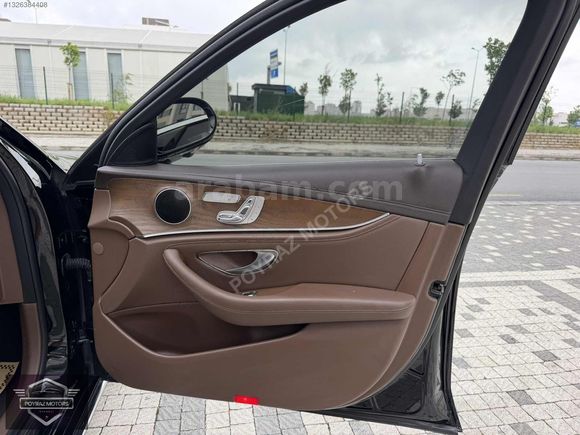POYRAZ MOTORS'DAN E220D EXCLUSİVE 4 MATİC BAKIMLI COMMAND EKRAN