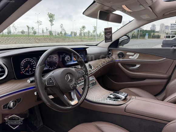 POYRAZ MOTORS'DAN E220D EXCLUSİVE 4 MATİC BAKIMLI COMMAND EKRAN