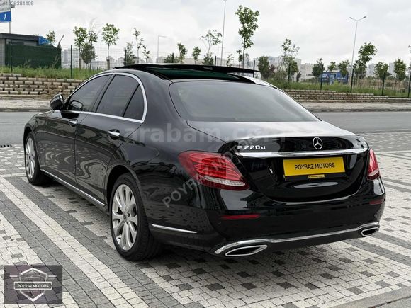 POYRAZ MOTORS'DAN E220D EXCLUSİVE 4 MATİC BAKIMLI COMMAND EKRAN
