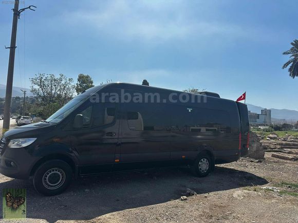 İLK EL - ORJİNAL ALMAN PAKET SPRİNTER 19+1 EXTRA UZUN ÇİFT KLİMA