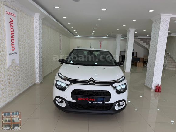 2024 MODEL 44 BİN KM CİTROEN C-3 FAR VE YAĞMUR SENSÖRLÜ
