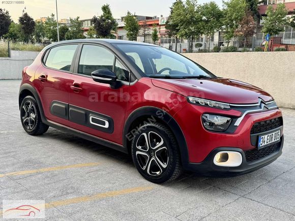 50.000 KM 2021 C3 OTOMATİK FEEL BOLD SERVİS BAKIMLI