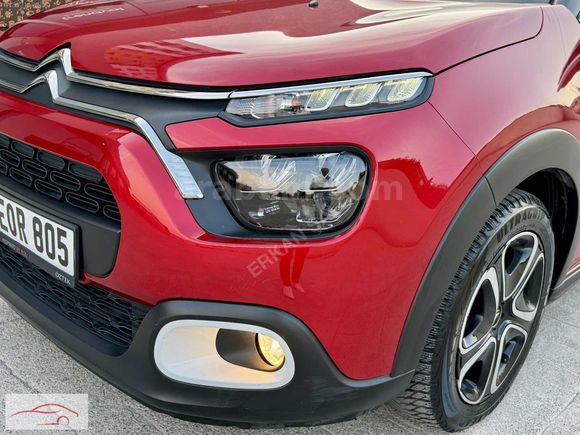 50.000 KM 2021 C3 OTOMATİK FEEL BOLD SERVİS BAKIMLI