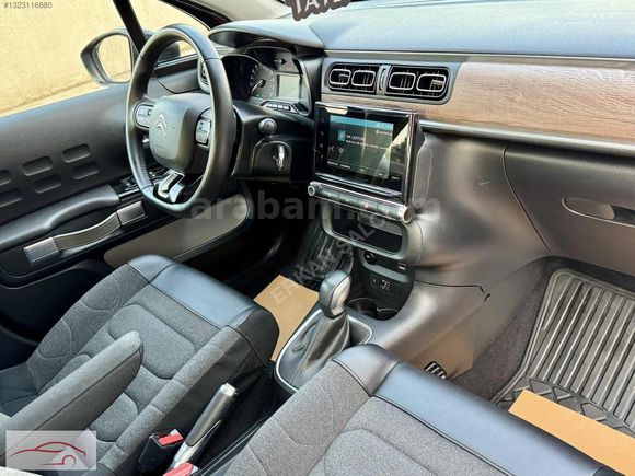 50.000 KM 2021 C3 OTOMATİK FEEL BOLD SERVİS BAKIMLI