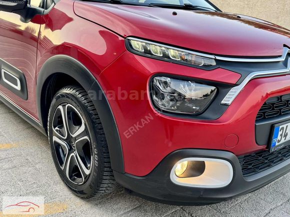 50.000 KM 2021 C3 OTOMATİK FEEL BOLD SERVİS BAKIMLI