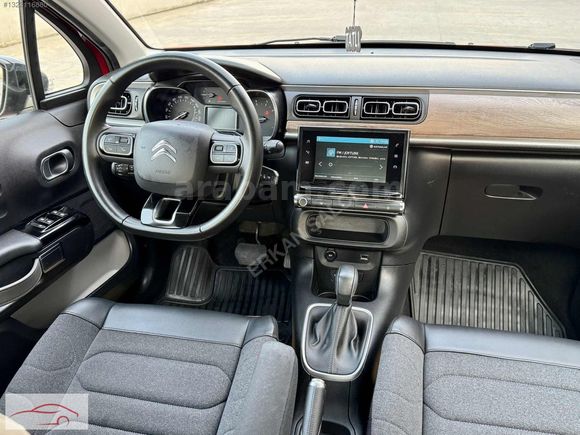 50.000 KM 2021 C3 OTOMATİK FEEL BOLD SERVİS BAKIMLI