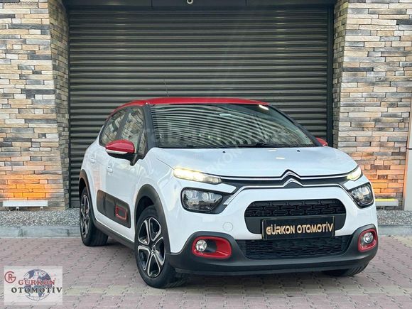 GÜRKON' 2021 CİTROEN C3 ÇİFT RENK HATASIZ BOYASIZ 80KM