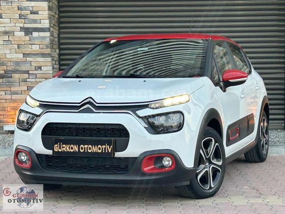 GÜRKON' 2021 CİTROEN C3 ÇİFT RENK HATASIZ BOYASIZ 80KM