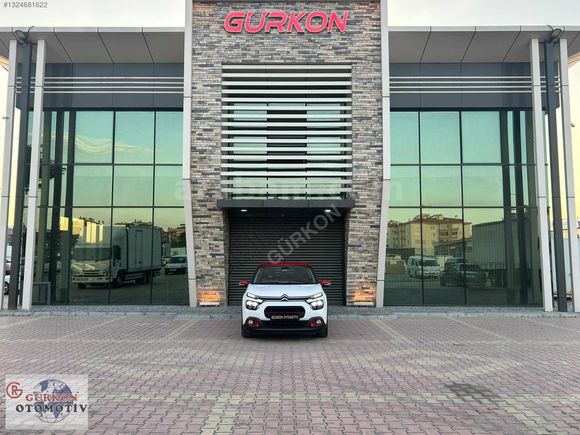 GÜRKON' 2021 CİTROEN C3 ÇİFT RENK HATASIZ BOYASIZ 80KM