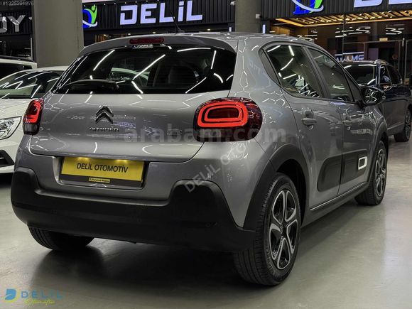DELİL'DEN 2024 CITROEN C3 FeelBOLD HATASIZ 32.000KM GÜMÜŞ