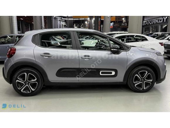 DELİL'DEN 2024 CITROEN C3 FeelBOLD HATASIZ 32.000KM GÜMÜŞ