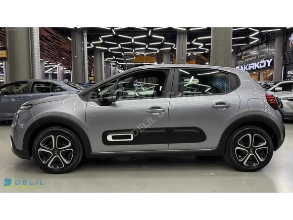 DELİL'DEN 2024 CITROEN C3 FeelBOLD HATASIZ 32.000KM GÜMÜŞ
