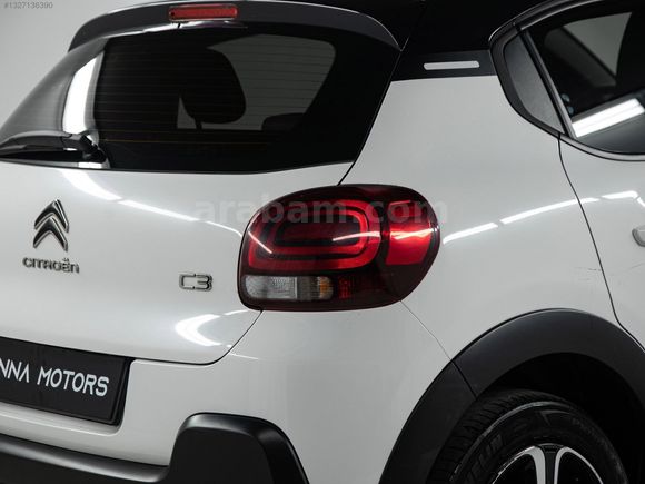 SENNA MOTORS'TAN 2022 CİTROEN C3 FEEL BOLD HATASIZ 62BİN KM