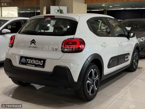 TEKİNDAĞ'dan2023 CİTROEN C3 1.2FEL BOLD SENET+KREDİ %30PEŞİNATLA