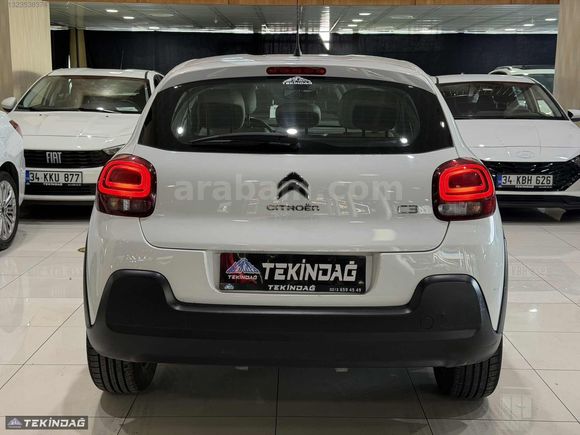 TEKİNDAĞ'dan2023 CİTROEN C3 1.2FEL BOLD SENET+KREDİ %30PEŞİNATLA