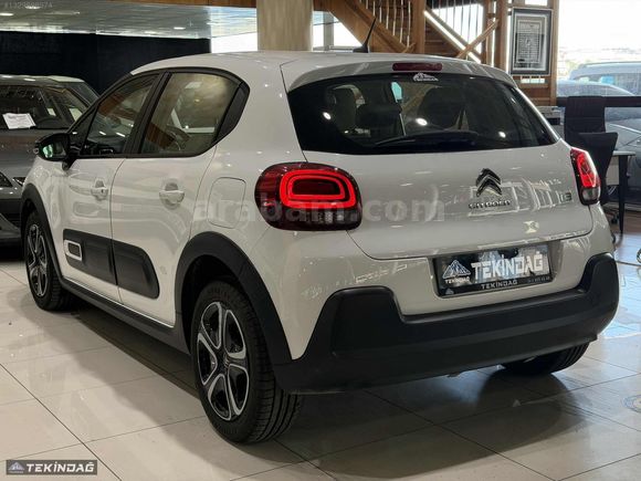 TEKİNDAĞ'dan2023 CİTROEN C3 1.2FEL BOLD SENET+KREDİ %30PEŞİNATLA