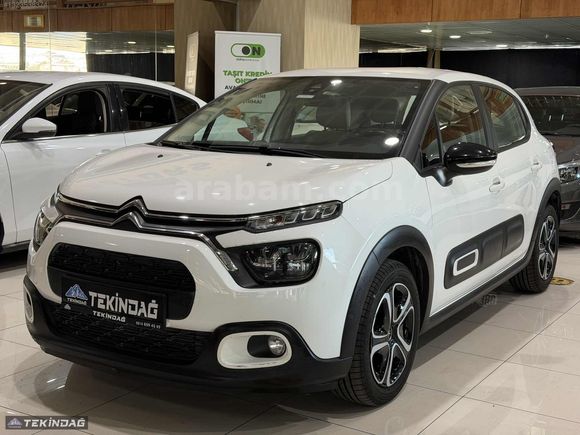 TEKİNDAĞ'dan2023 CİTROEN C3 1.2FEL BOLD SENET+KREDİ %30PEŞİNATLA