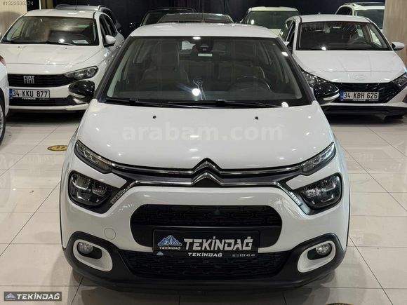TEKİNDAĞ'dan2023 CİTROEN C3 1.2FEL BOLD SENET+KREDİ %30PEŞİNATLA