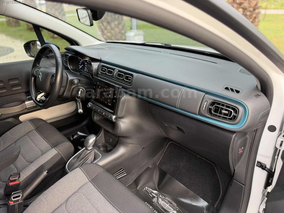 2021 HATASIZ 35 BİN KM CİTROEN C3 FEEL BOLD ÇİFT RENK OTOMATİK