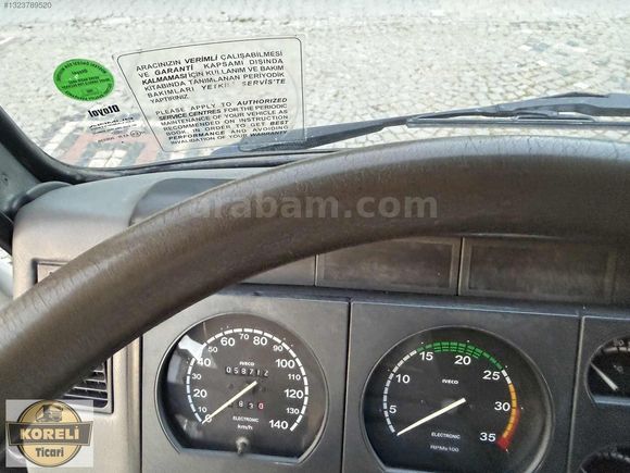 TR DE TEK ORJ 58 BİN KMDE 2005 MODEL 80/12 İVECO