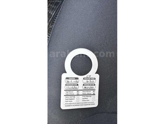 2017 OTOMATİK DEĞİŞENSİZ KAYITSIZ