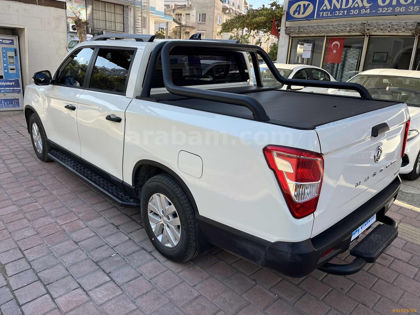 Galeriden KGM SsangYong Musso Grand 2.2 D Platinum 2024 Model Antalya 6.124 km Beyaz 7