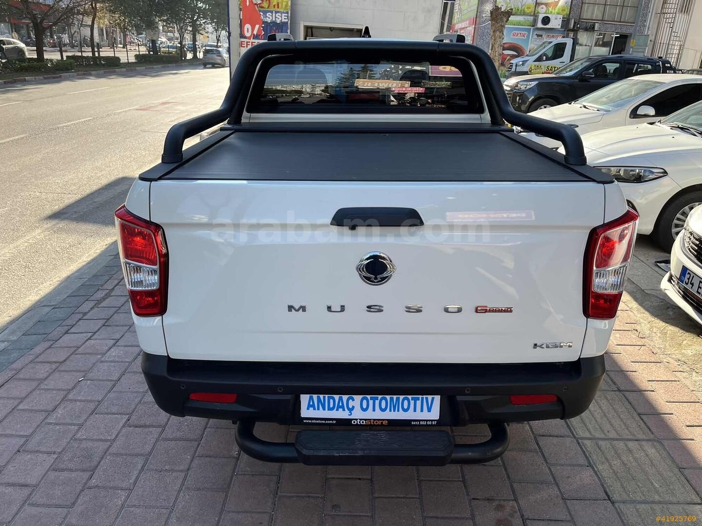 Galeriden KGM SsangYong Musso Grand 2.2 D Platinum 2024 Model Antalya 6.124 km Beyaz 4