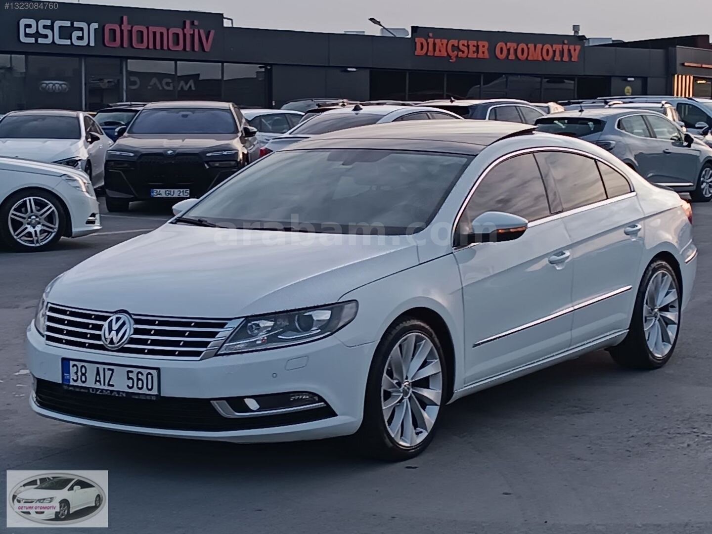 Galeriden Volkswagen VW CC 1.4 TSi Sportline 2015 Model İstanbul 175.000 km Beyaz 2