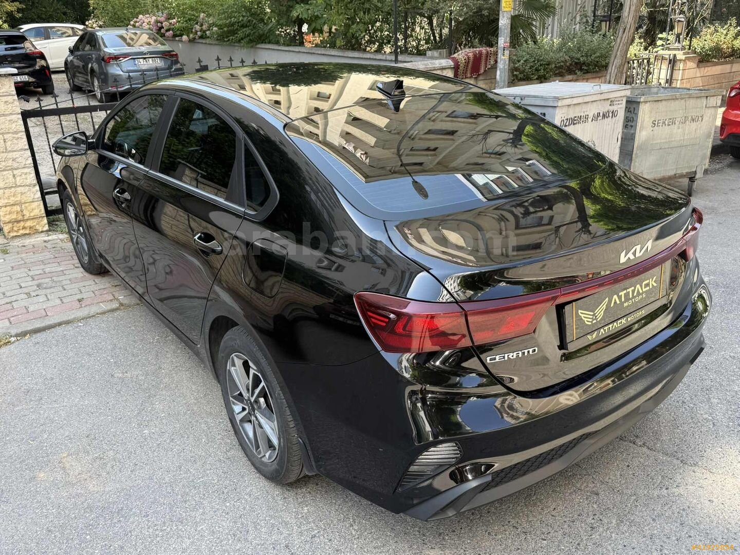 Galeriden Kia Cerato 1.6 MPI Elegance 2024 Model İstanbul 44.000 km Siyah 6