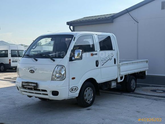 2009 KIA BANGO K2500 ÇİFT KABİN ÇİFT TEKER KREDİ İMKANI