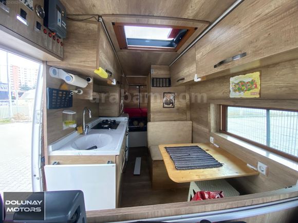 DOLUNAY MOTORS MERCEDES SPRİNTER TAM ZAMANLI KARAVAN