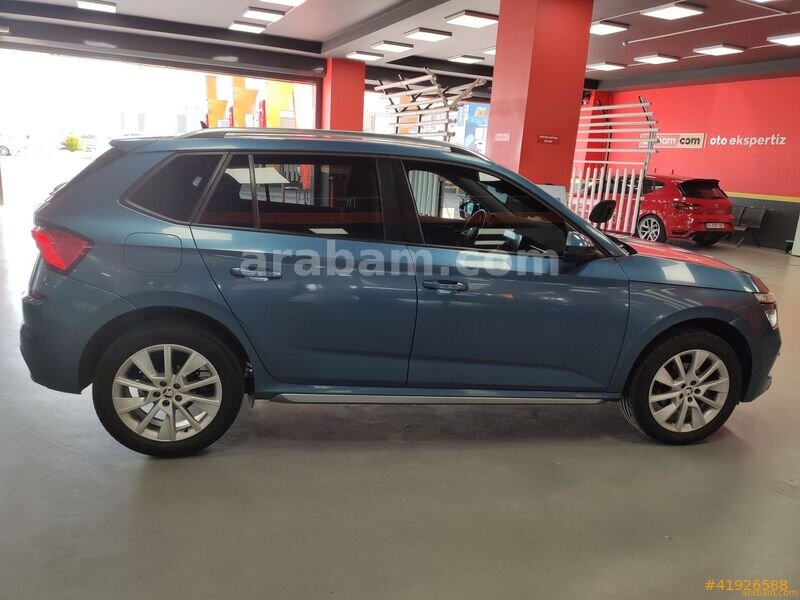 Galeriden Skoda Kamiq 1.6 TDI Premium 2020 Model Antalya 159.089 km Mavi (metalik)