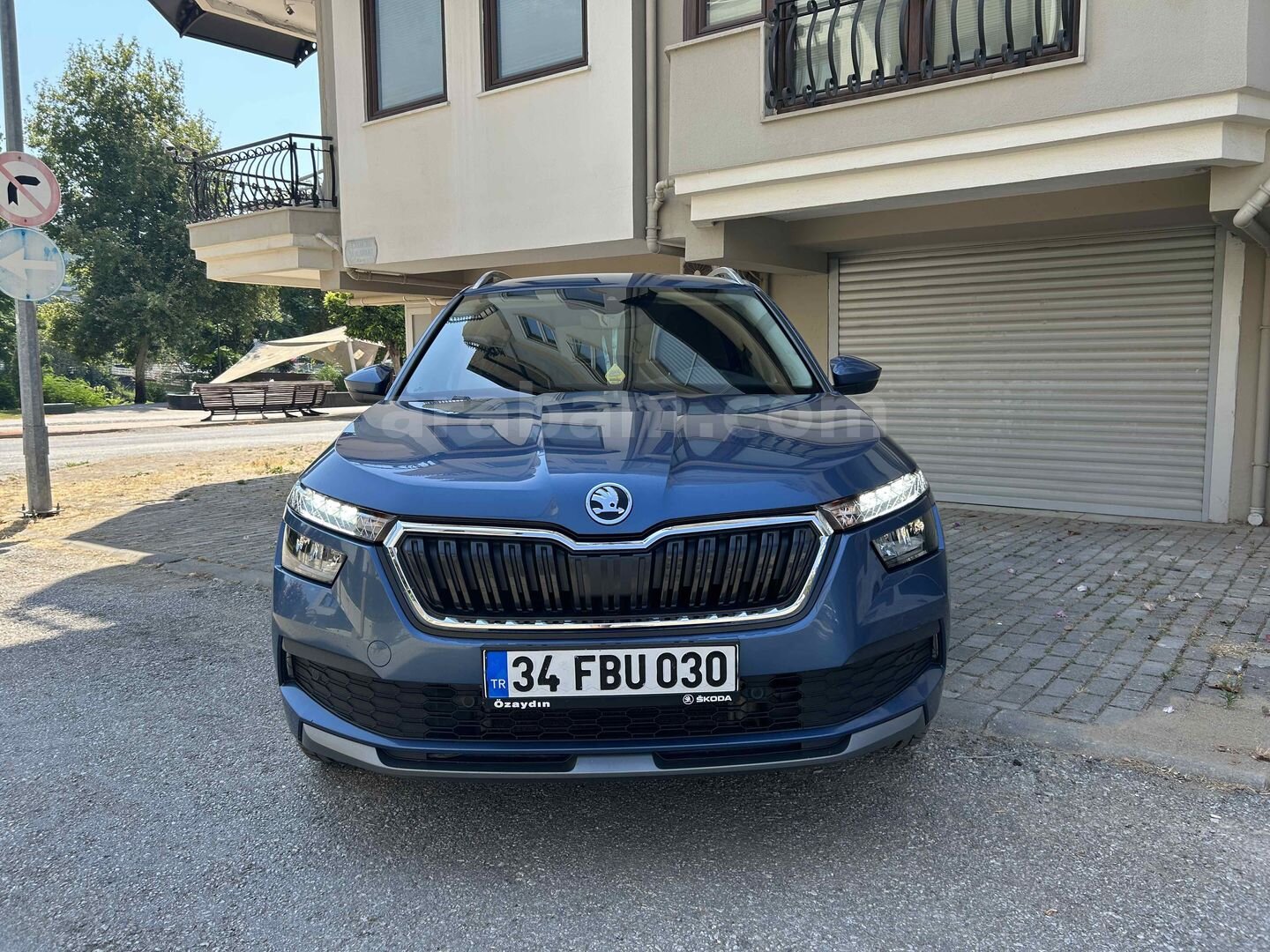 Galeriden Skoda Kamiq 1.6 TDI Premium 2020 Model Antalya 159.089 km Mavi (metalik) 7