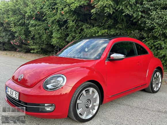 2013 VW BEETLE 1.6 TDİ DSG CAM TAVAN LED DİSK JANT CAR PLAY