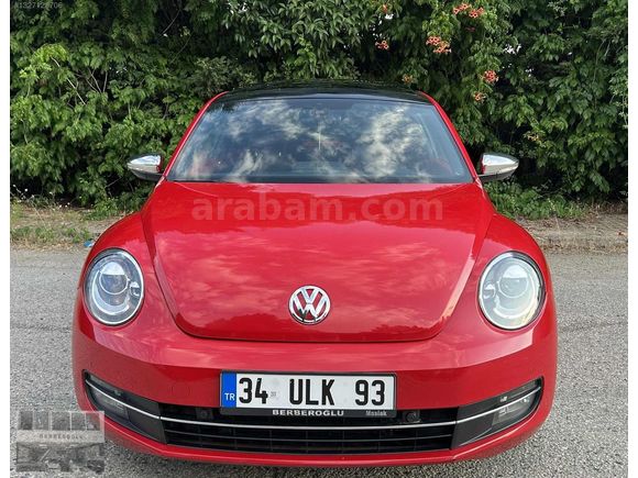 2013 VW BEETLE 1.6 TDİ DSG CAM TAVAN LED DİSK JANT CAR PLAY