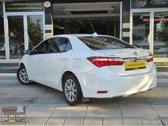 ÜNALOĞLUNDAN 2015 COROLLA 1.33 LİFE LPGLİ