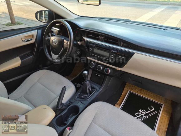 ÜNALOĞLUNDAN 2015 COROLLA 1.33 LİFE LPGLİ
