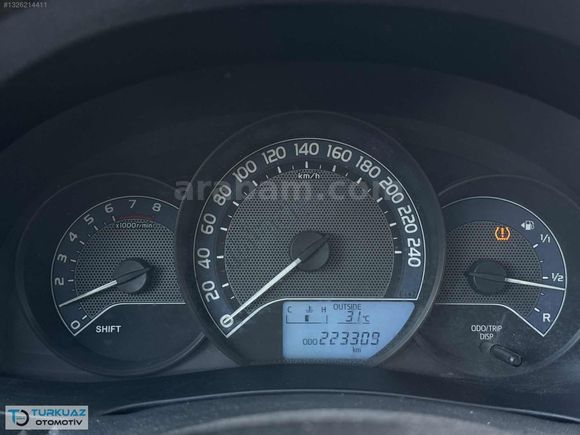 2013 COROLLA 1.33 LPG DEĞİŞENSİZ