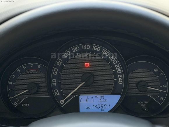 2016 DEĞİŞENSİZ 140 KM DE TOYOTA COROLLA