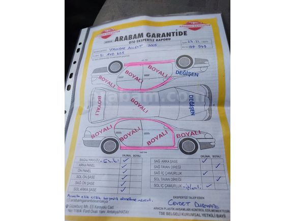 Sahibinden Hyundai Accent 1.3 Admire 2005 Model Hatay
