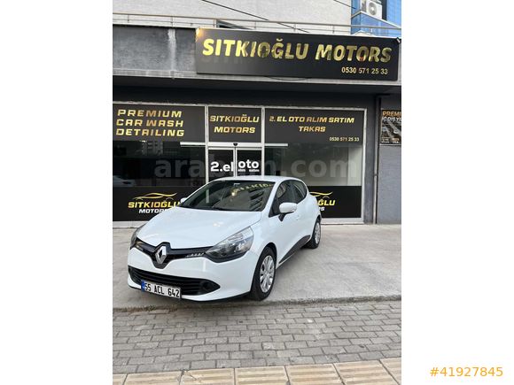 SITKIOĞLU MOTORS 'tan 1.5 DİZEL TEMİZ BAKIMLI RENAULT CLİO