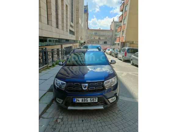 Sahibinden Dacia Sandero 1.5 dCi Stepway 2017 Model  232.000 km Mavi
