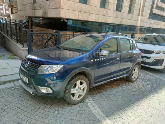 Sahibinden Dacia Sandero 1.5 dCi Stepway 2017 Model  232.000 km Mavi