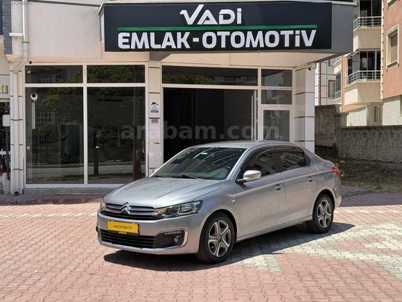 2018 CİTROEN C-ÉLYSÉE 1.6BLUEHDI SHİNE DOLU TEMİZ ARAÇ