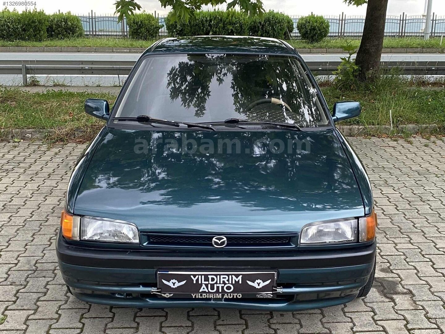 Galeriden Mazda 323 1.6 GLX 1992 Model Rize 285.000 km Yeşil 4