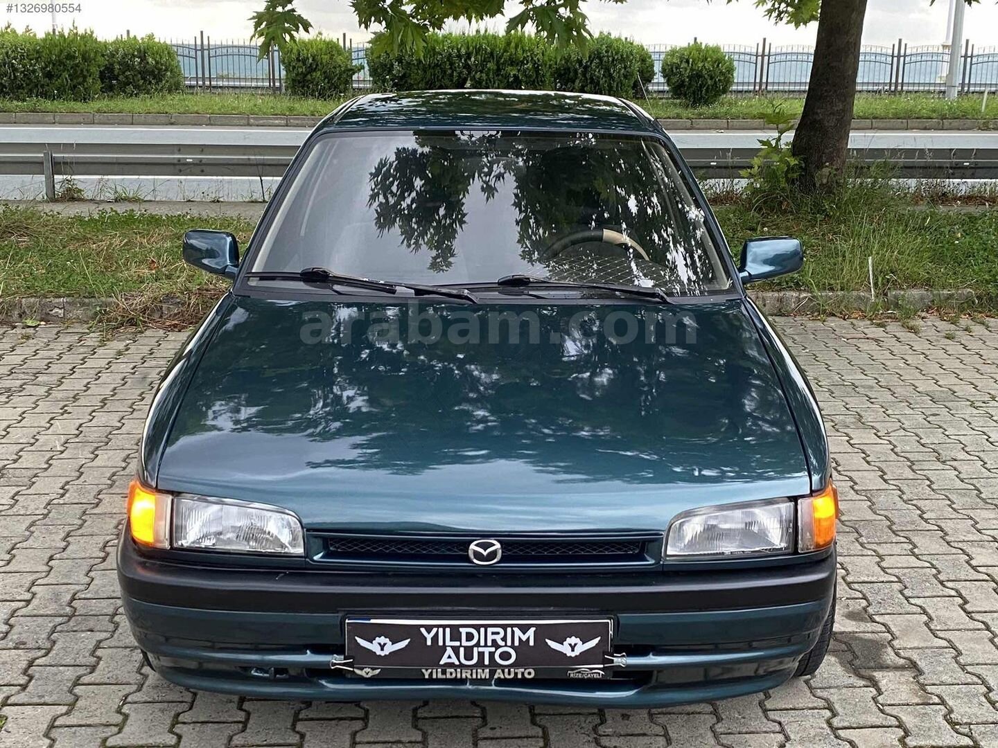 Galeriden Mazda 323 1.6 GLX 1992 Model Rize 285.000 km Yeşil 3