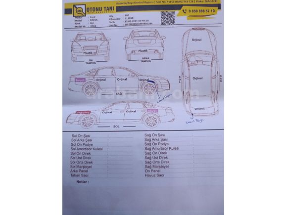 Sahibinden Ford C-Max 1.6 TDCi Ghia 2004 Model 