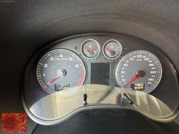 2012 MODEL 187 BİN KM A3 5 KAPI