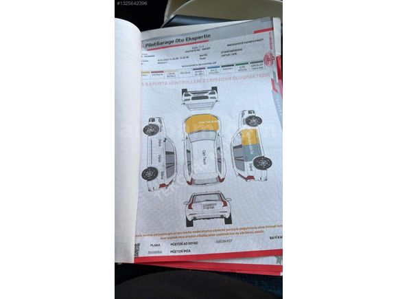 2018 Captur 133.000 binde cam tavanli